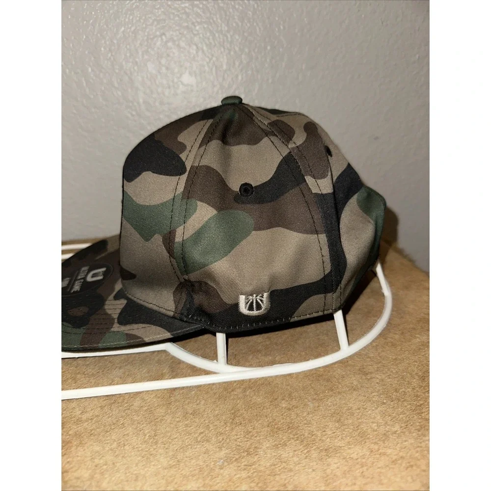 Ultra Game NBA Boston‎ Celtics Embroidered Logo Adjustable Snapback Camo Hat Cap